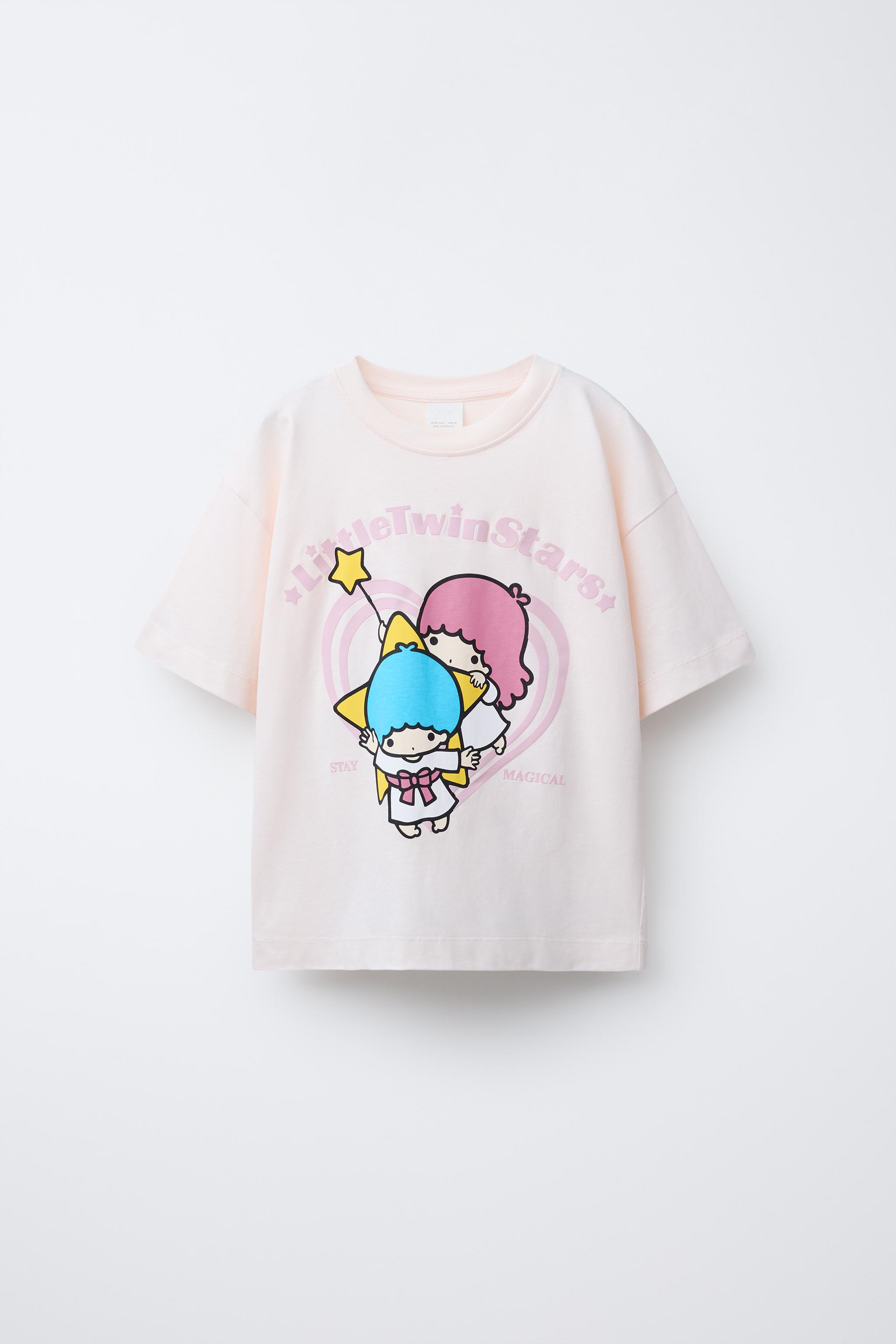 T-SHIRT LITTLE TWIN STARS © SANRIO